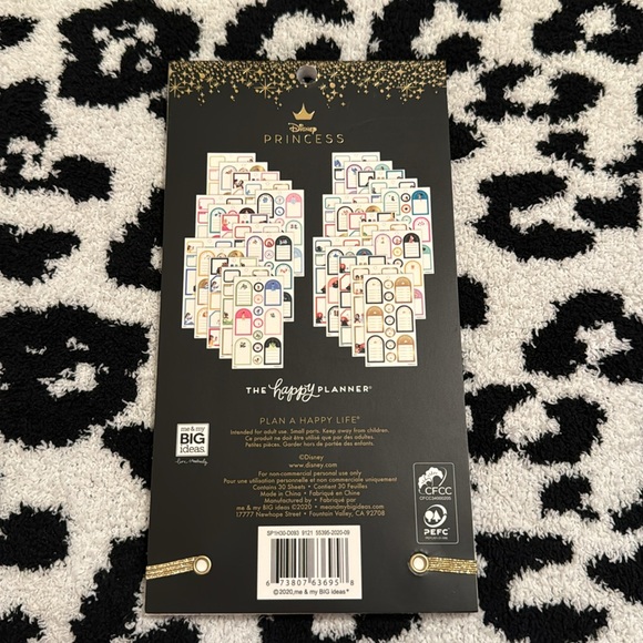 The Happy Planner Sticker Value Pack - Disney Princess - Picture 3 of 3